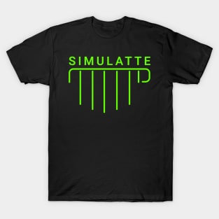 Simulatte Coffee Shop T-Shirt